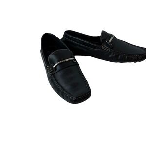 Giorgio Brutini Le Glove‎ Black Leather Horsebit Loafers Shoes Men's Sz 11M EUC